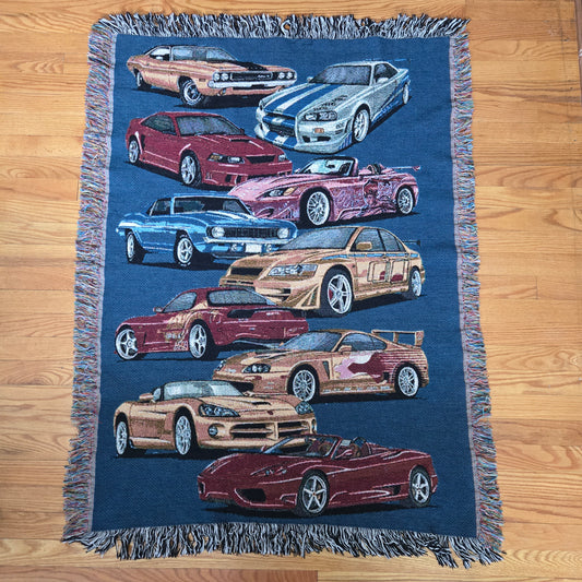 2fast 2furious - Woven Blanket