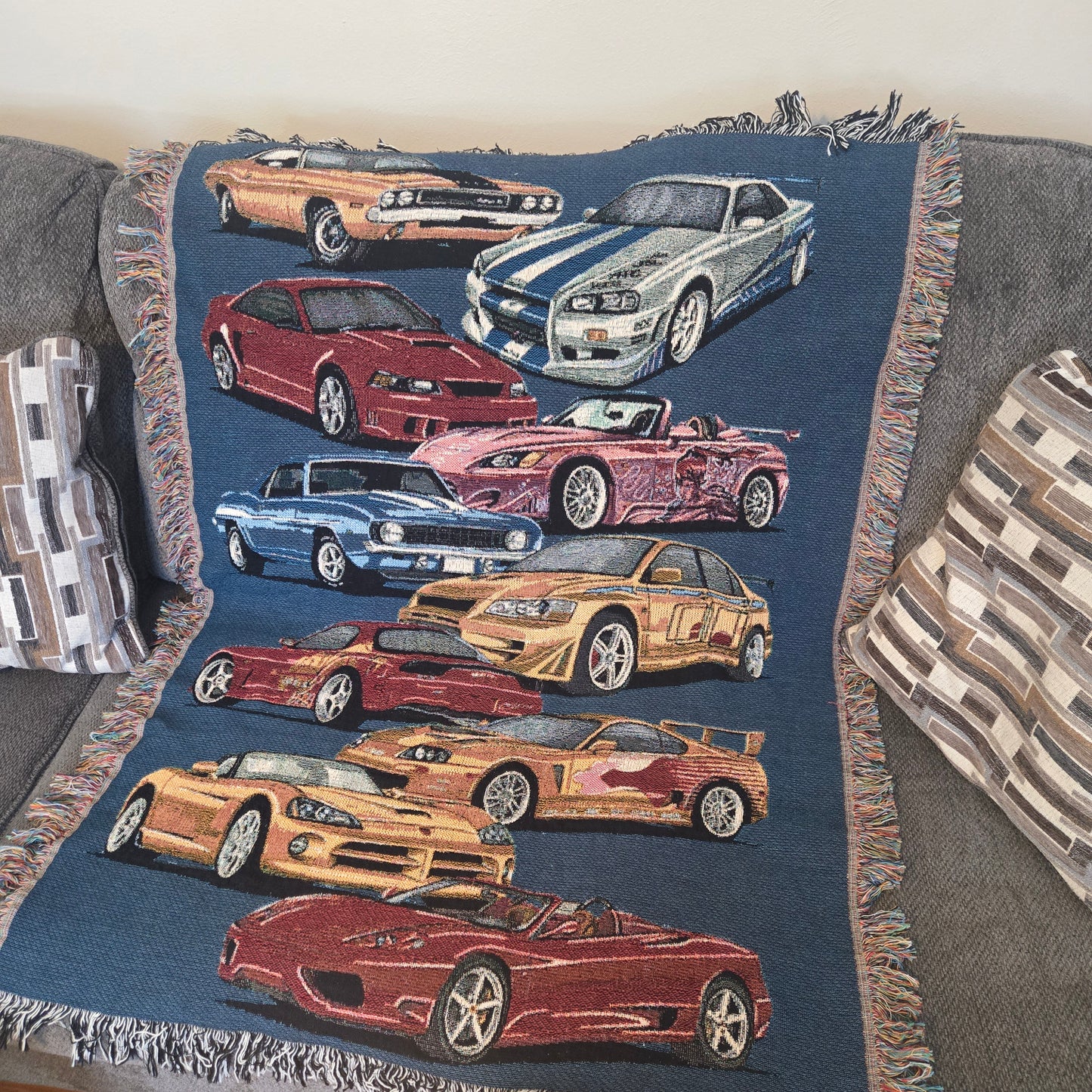 2fast 2furious - Woven Blanket